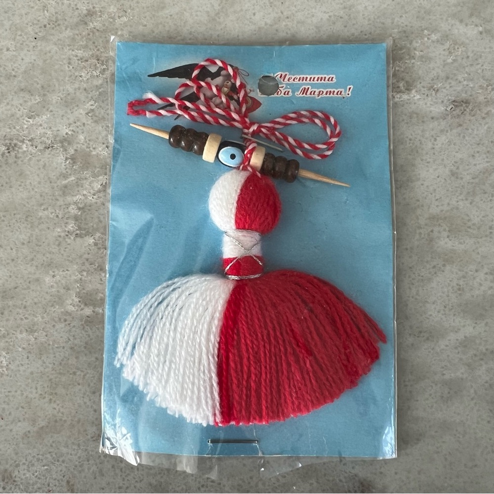 Evil Eye Martenitsa Baba Marta Day Bulgaria NEW